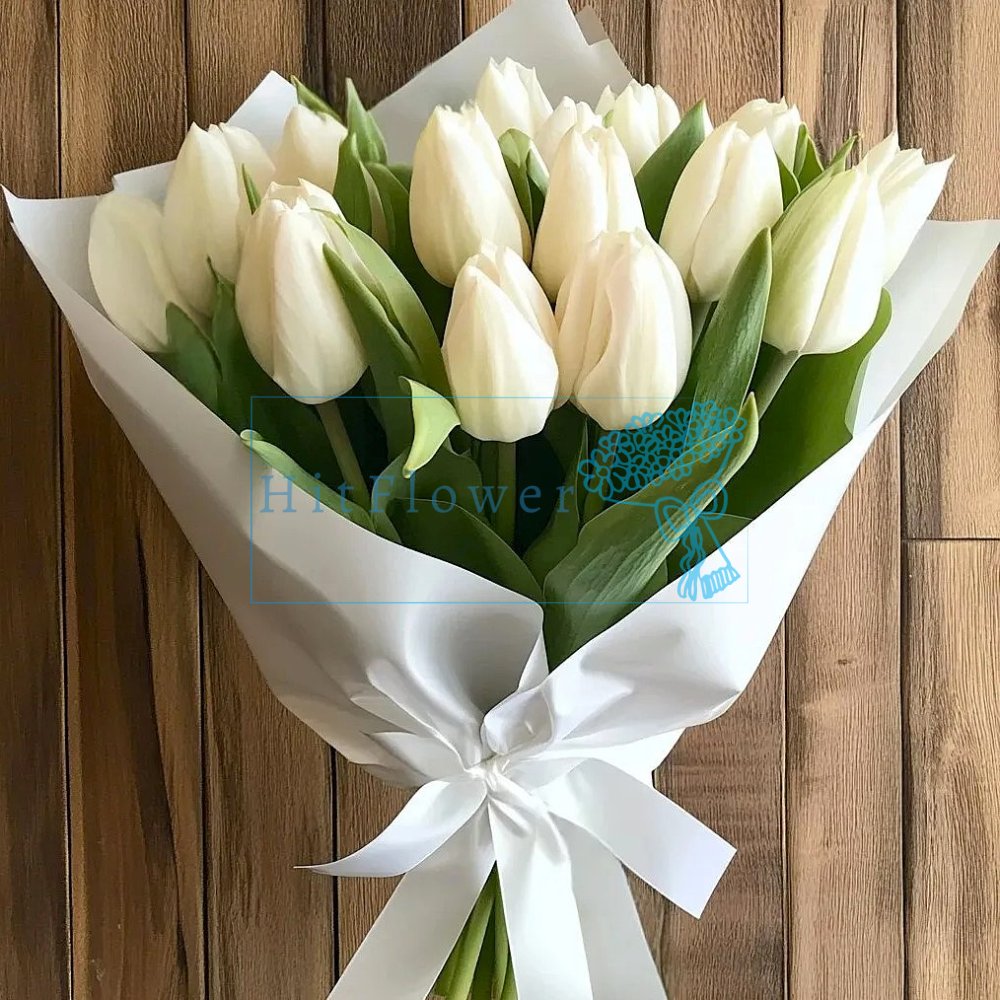 Букет цветов из: Тюльпаны